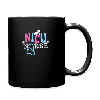 Nicu Infirmière Infirmière Neontal Cadeau - Mug uni - noir - Droite