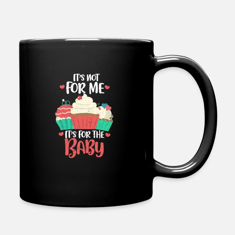enceinte - Mug uni - noir