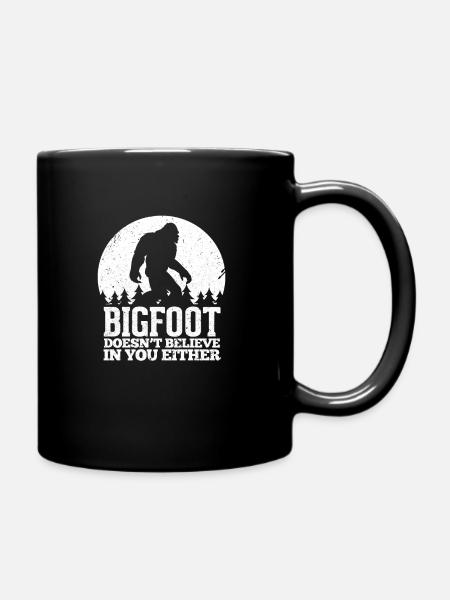 Bigfoot - Full Colour Mug - black