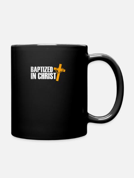 Baptême Baptême Dans le don du Christ - Mug uni - noir