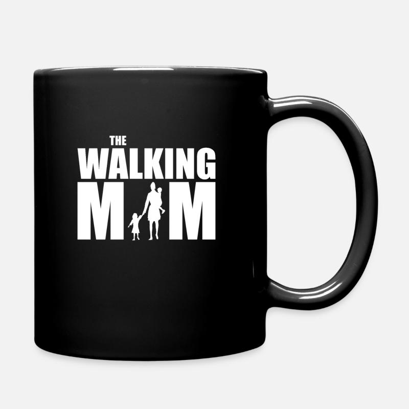 LA MAMAN DE MARCHE | Maman Maman Maman - Mug uni - noir