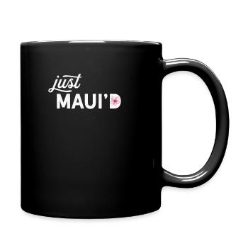 Nouveauté Vintage Cadeau de mariage Just Maui’d Just - Mug uni - noir - Droite