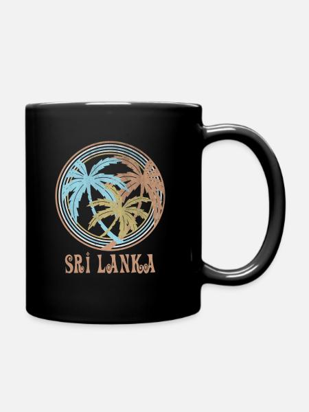 Sri Lanka - Full Colour Mug - black