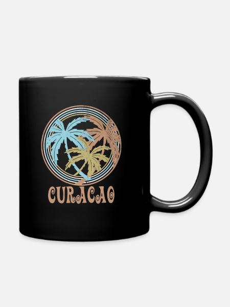Curacao - Tasse einfarbig - Schwarz