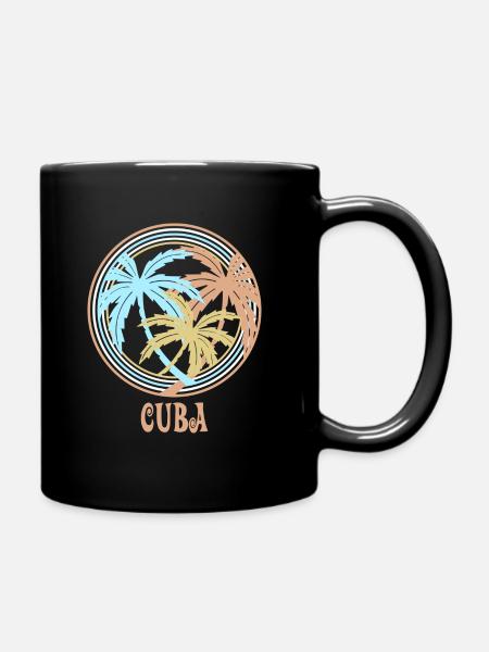 Cuba - Mug uni - noir