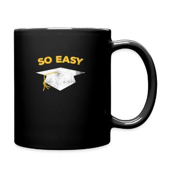 College Graduation 2018 Funny Graduate for Her - Full Colour Mug - black - Right