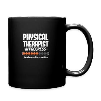 Physiotherapist - Full Colour Mug - black - Right