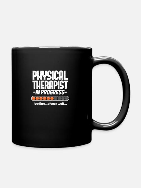 Physiotherapist - Full Colour Mug - black