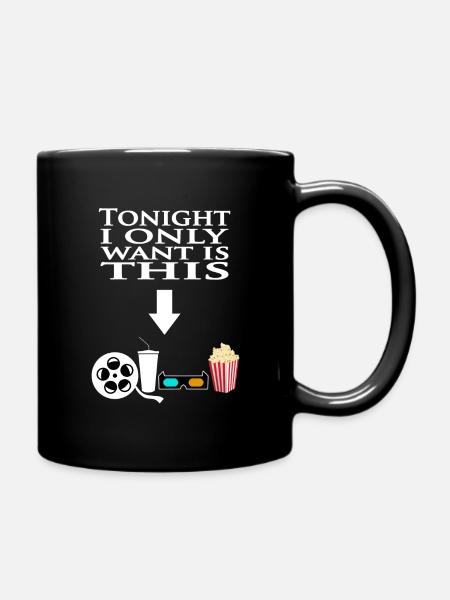 Cinéma Cinéma Soirée Passion - Mug uni - noir