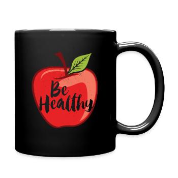 santé - Mug uni - noir - Droite