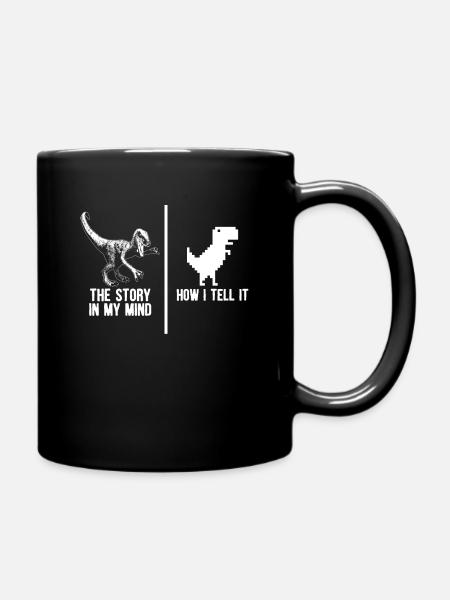 impression drôle - Mug uni - noir