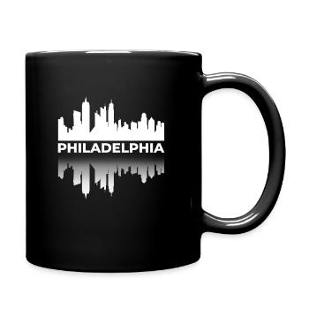 Philadelphie Pennsylvanie Amérique Big City Cinema - Mug uni - noir - Droite