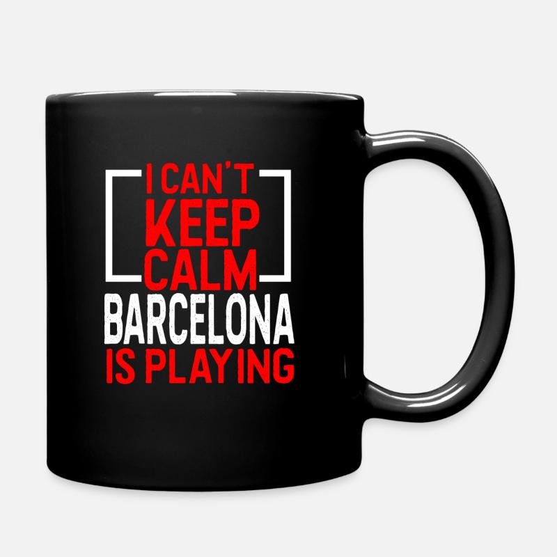Barcelona - Tasse einfarbig - Schwarz