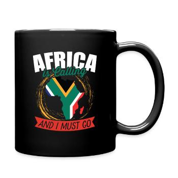 La réputation de l’Afrique - Mug uni - noir - Droite