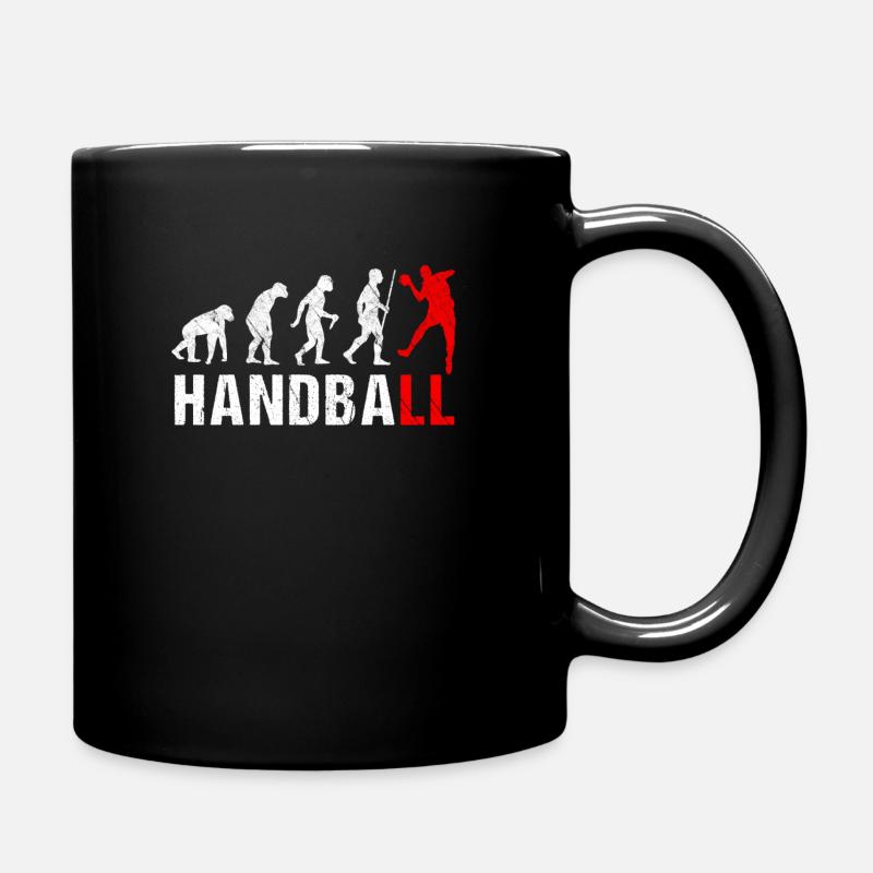handball - Mug uni - noir