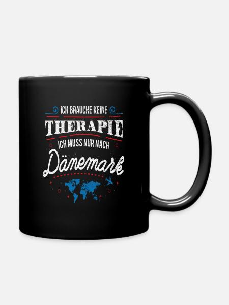 Danemark - Mug uni - noir
