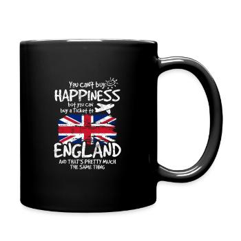 Angleterre - Mug uni - noir - Droite