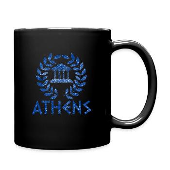 Greece - Full Colour Mug - black - Right