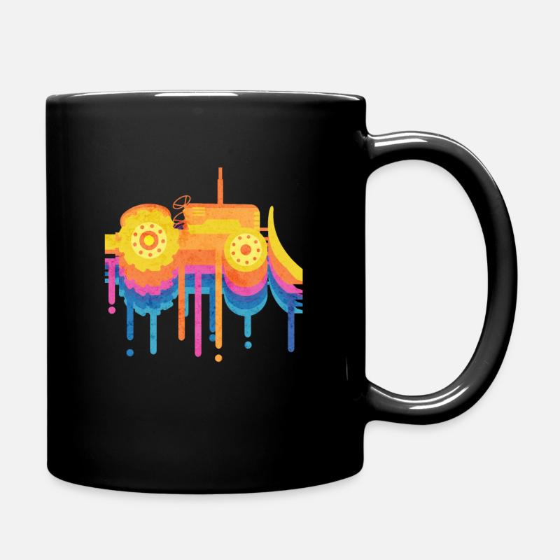 Tracktor - Tasse einfarbig - Schwarz