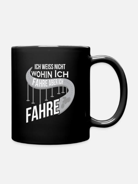 moto - Mug uni - noir