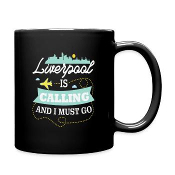 Liverpool - Full Colour Mug - black - Right
