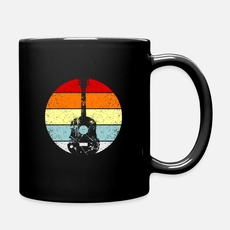 Gitarre - Tasse einfarbig - Schwarz