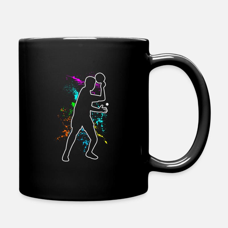 tennis de table - Mug uni - noir