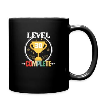 30th birthday - Full Colour Mug - black - Right