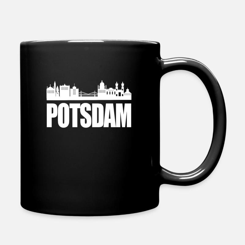 Potsdam - Tasse einfarbig - Schwarz