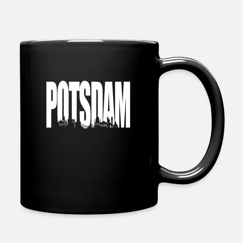Potsdam - Tasse einfarbig - Schwarz
