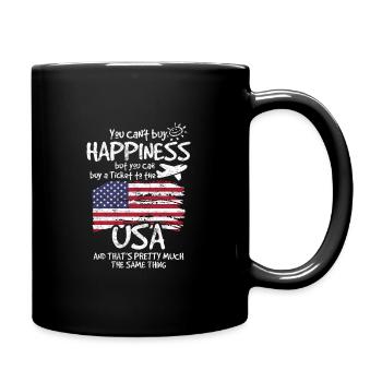 United States - Full Colour Mug - black - Right