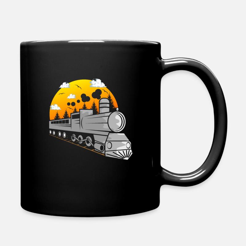 Train trains train modèle - Mug uni - noir