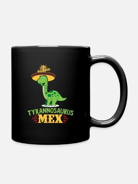 dinosaure - Mug uni - noir