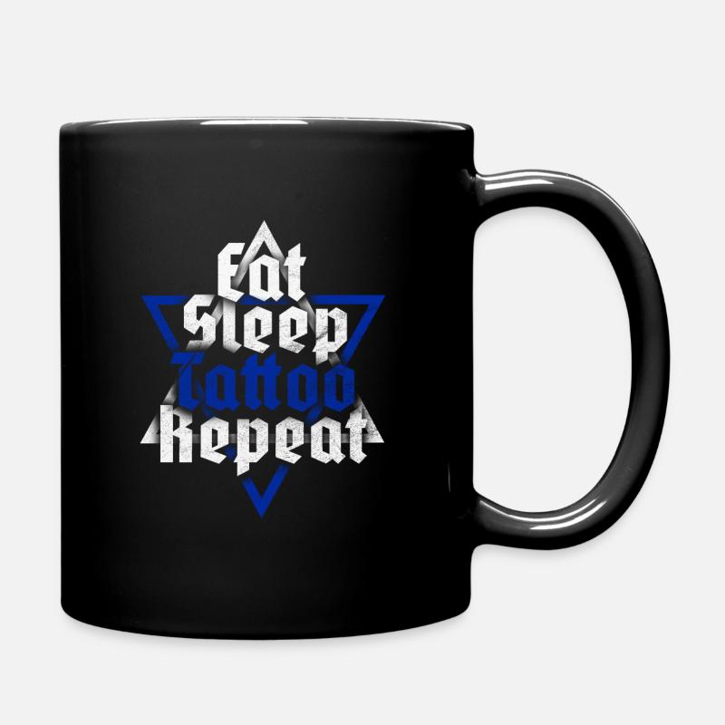 Tattoo - Tasse einfarbig - Schwarz