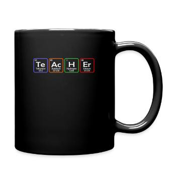 Teacher - Full Colour Mug - black - Right