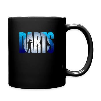 Darts - Full Colour Mug - black - Right