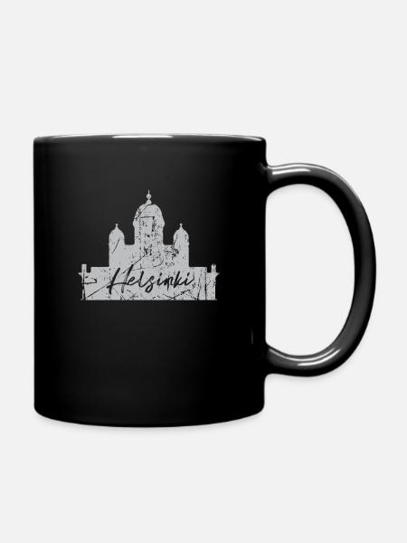 Helsinki - Mug uni - noir
