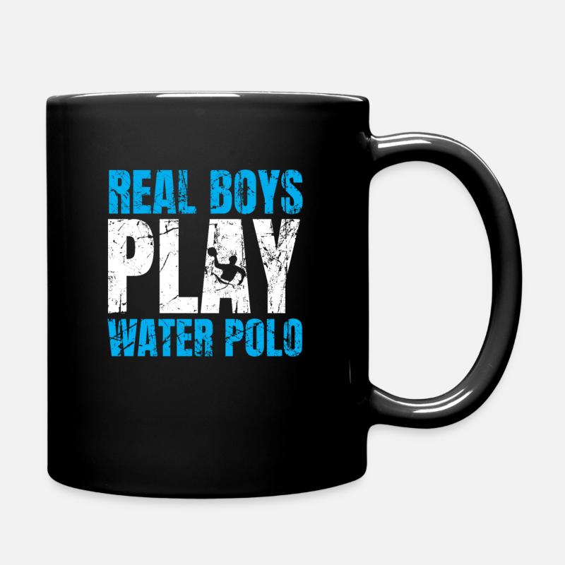 water polo - Mug uni - noir