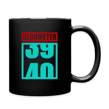 40ème anniversaire - Mug uni - noir - Droite