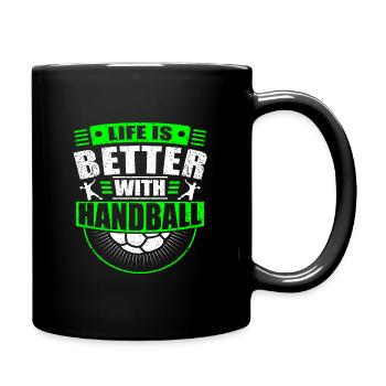 handball - Full Colour Mug - black - Right