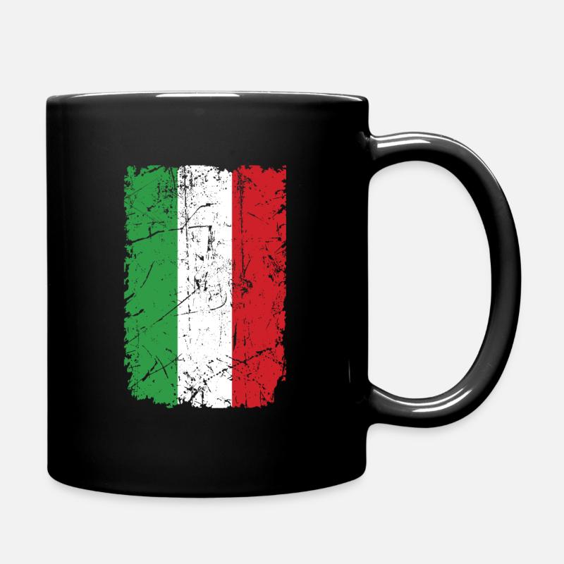 Italie - Mug uni - noir