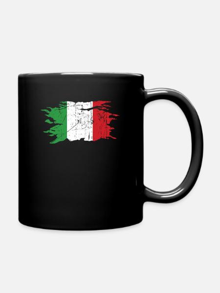 Italie - Mug uni - noir