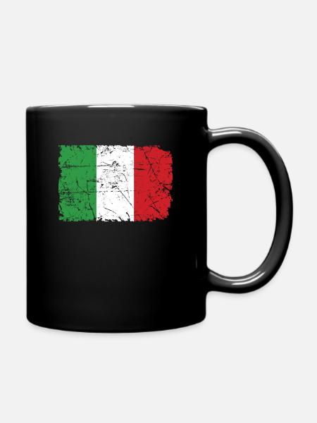 Italie - Mug uni - noir