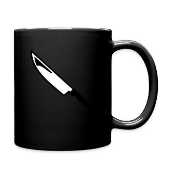 Couteau - Mug uni - noir - Droite