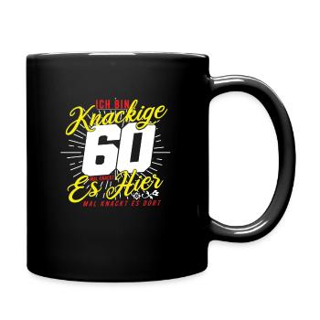 60ème anniversaire - Mug uni - noir - Droite