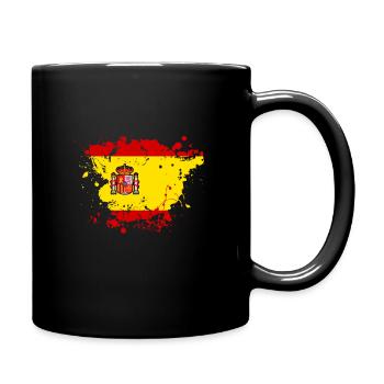 Espagne - Mug uni - noir - Droite