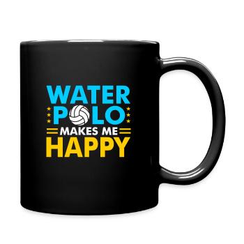 water polo - Full Colour Mug - black - Right