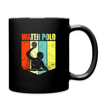 water polo - Full Colour Mug - black - Right