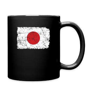 Japan - Tasse einfarbig - Schwarz - Rechts