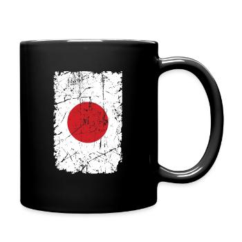 Japan - Tasse einfarbig - Schwarz - Rechts